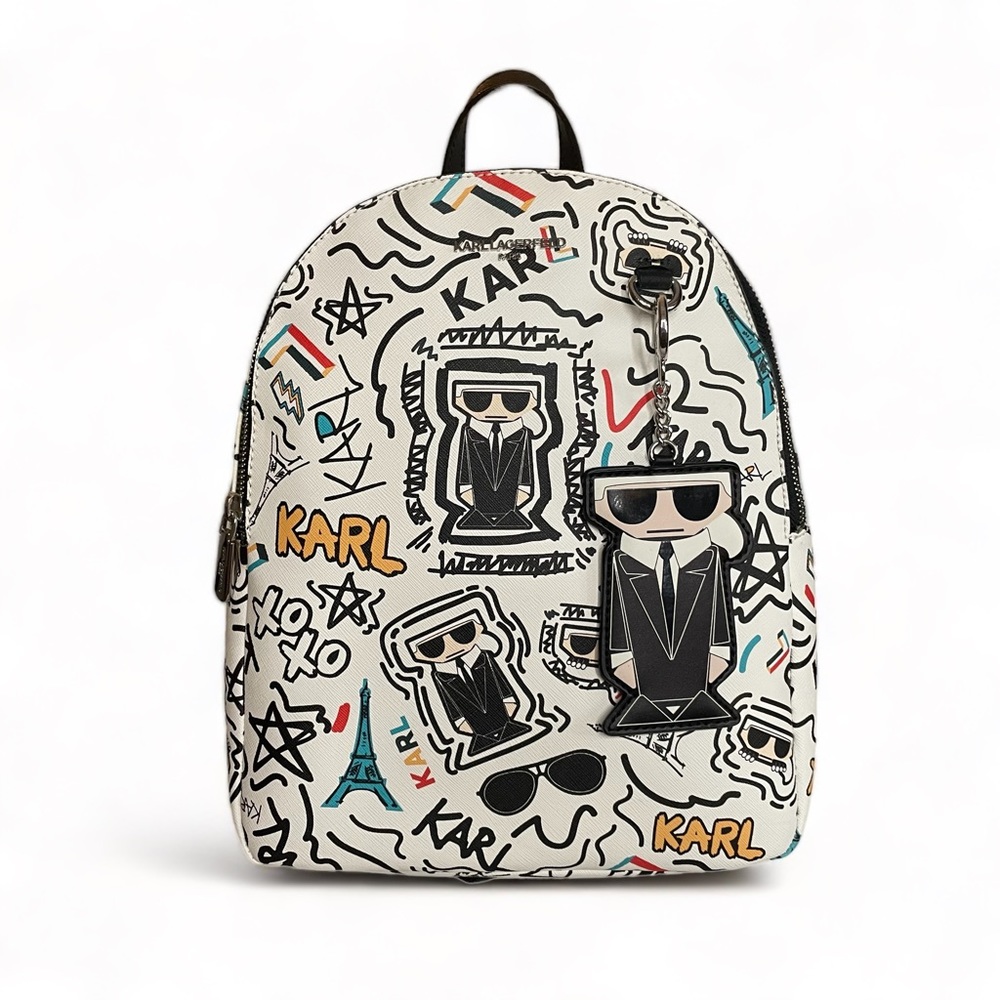 NWOT Karl Lagerfeld Paris Adele Backpack